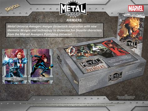 metal universe avenger cards